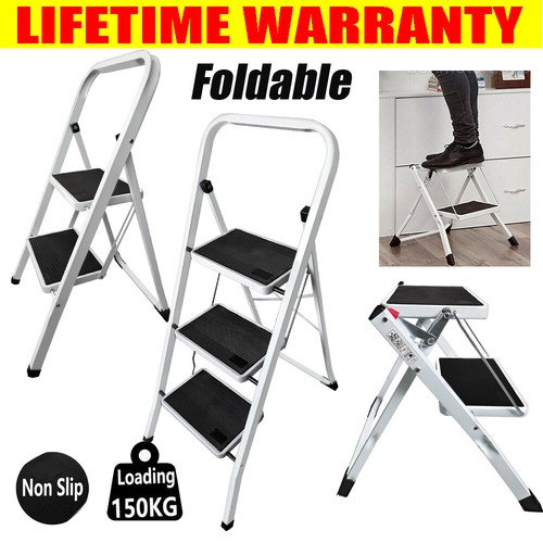 Folding 4 step ladder - folding,
