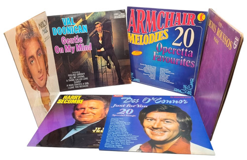 Job lot records - lp, des