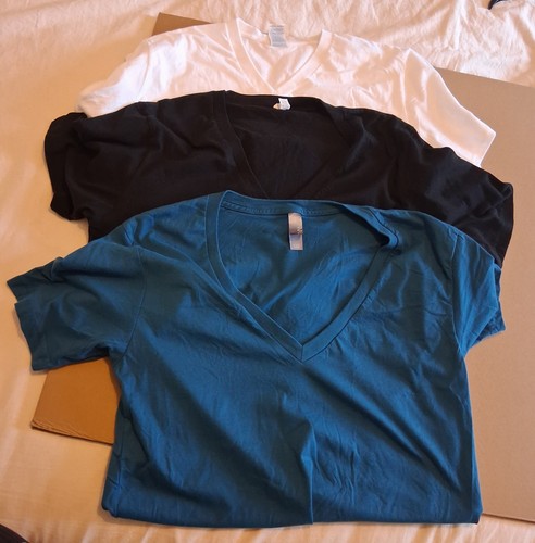 Large shirts v - large,