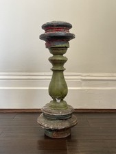 Antique Old Wooden Big Pillar