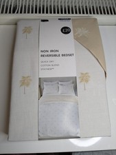 M&S Non Iron Reversible Double