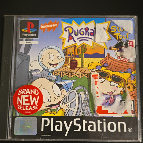 Rugrats studio tour ps1 - tour, cib
