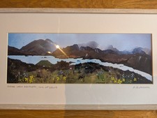 Framed Print Across Loch