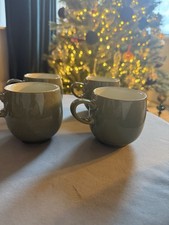 Set Of 4 Denby Coffee Tea Mugs