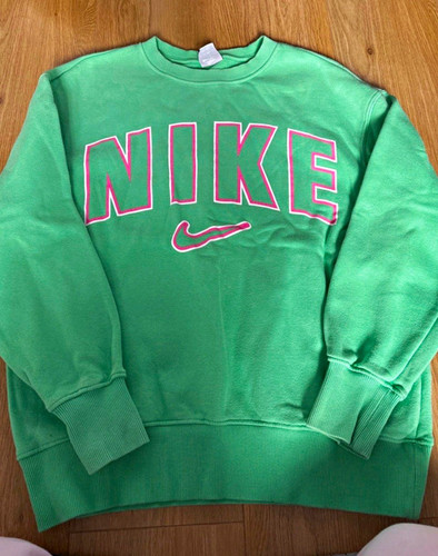 Nike women green crew - crew, neck