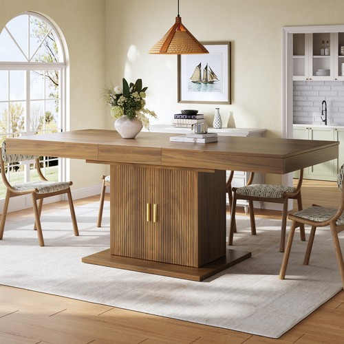 Extending dining table - dining,
