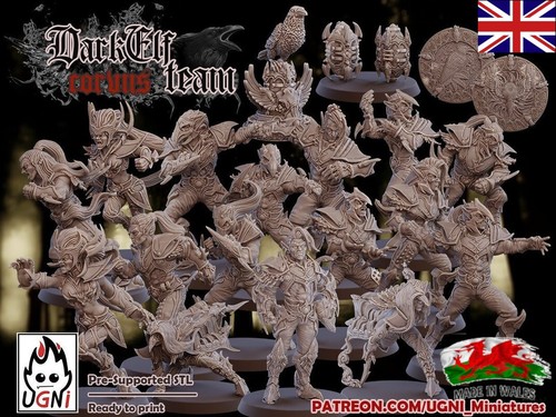 Dark elf elves proxy - elf,