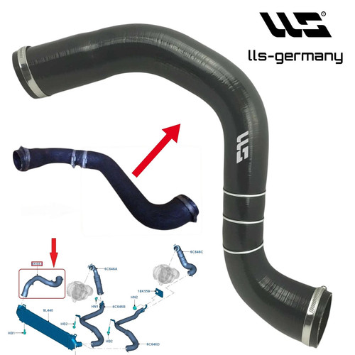 Turbosilicone charge air hose - air,
