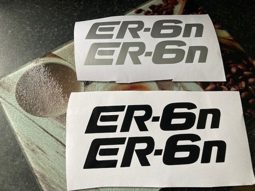 Kawasaki er6n stickers decals - stickers,