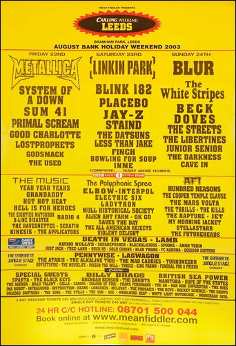 Carling weekend leeds festival - carling,