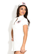 Honour Shiny PVC Sexy Nurse's