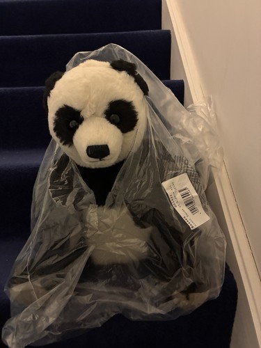 Steiff giant panda sitting - steiff,