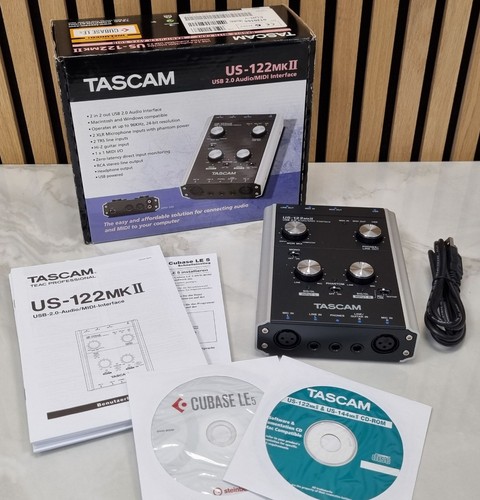 Tascam 122mkii usb audio - us-122mkii,
