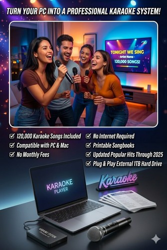 Professional studio karaoke - studio,