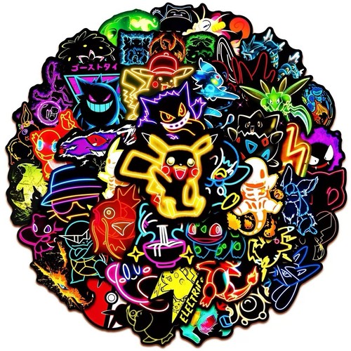 Pokemon neon sign - sign, stickers