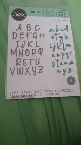 Sizzix thinlits die - 2,