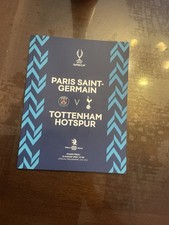 PARIS ST GERMAIN v TOTTENHAM SUPER CUP 2025 PSG SPURS MINT PROGRAMME