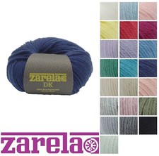 Zarela DK 100% Fine Superwash Merino (Rich vibrant colours and pastels)
