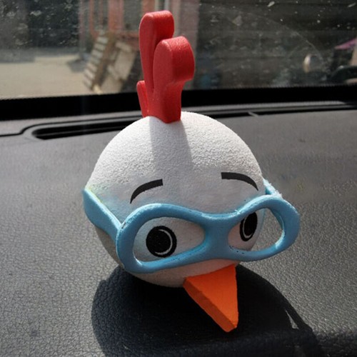 1pc cute glasses chicken car - glasses,