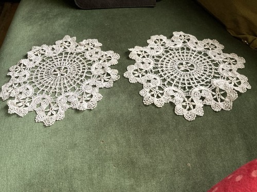 Lace doilies - lace,
