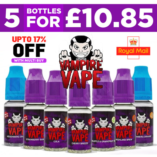 Vampire vape liquid x - liquid, 5