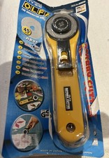 Olfa 45mm Rotary Cutter Sewing Craft Tool - Hardly Used In Good Condition