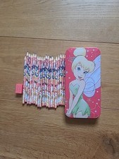 Tinkerbell Coloured Pencil Set Box And Sharpener Disney Store