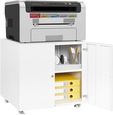 Metal Printer Stand Table w/