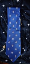Official Glasgow Rangers Football Team Tie. 100% Polyester Rare