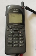 WORKING - Retro 1990s Nokia 302MAB NHJ-1DN - Brick Phone - Japan IDO Model