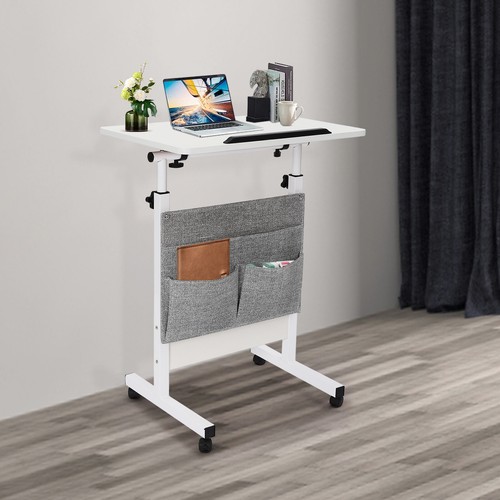 Rolling laptop desk office - laptop,