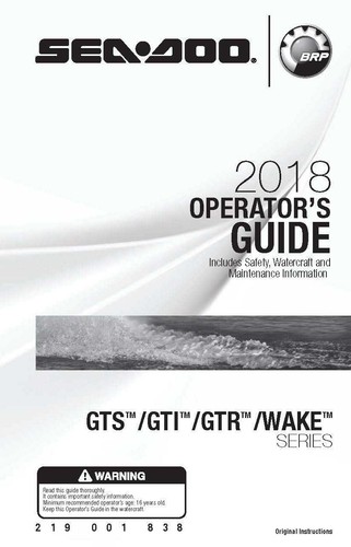Sea doo owners manual book - sea-doo,