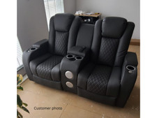 Black Cinema Electric Recliner