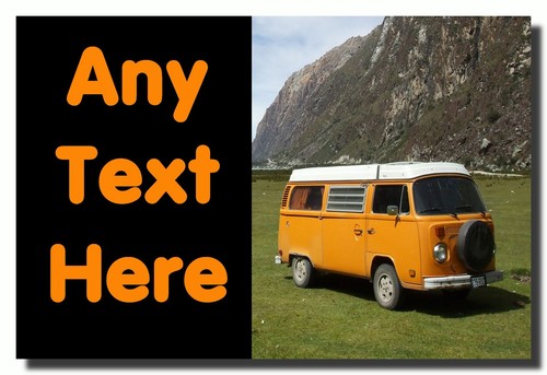 Camper van personalised jumbo - camper,