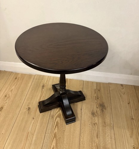 Vintage dark oak round - vintage,