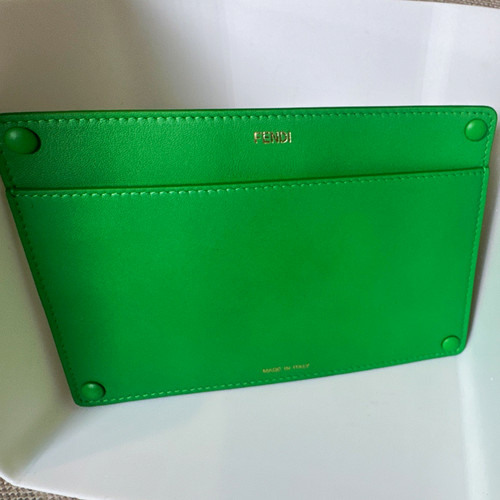 Fendi green leather - fendi,