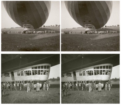 Stereo photos airship graf - 15,