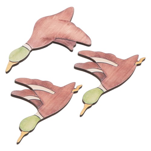 3pcs vintage wood bird wall - vintage,