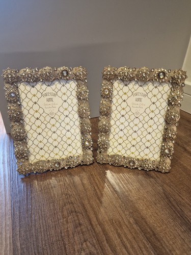 Antique gold crystal photo - gold,