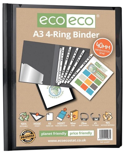 Ring presentation binder - a3,