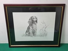 Framed Cocker Spaniel Print of