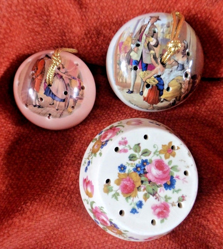 Pomanders ceramic prinknash - ceramic,