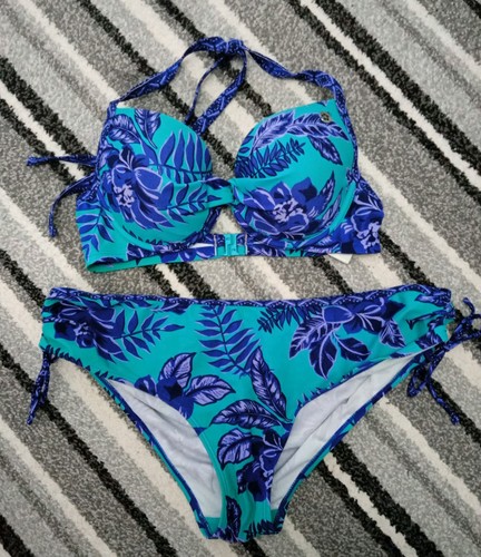 Mantaray bikini green purple - mantaray,