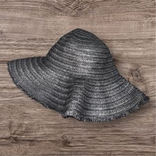 Primark Women's Black Floppy Beach Wide Brim Holiday Summer Sun Hat 