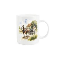 Shire Horse Mug - Watercolour