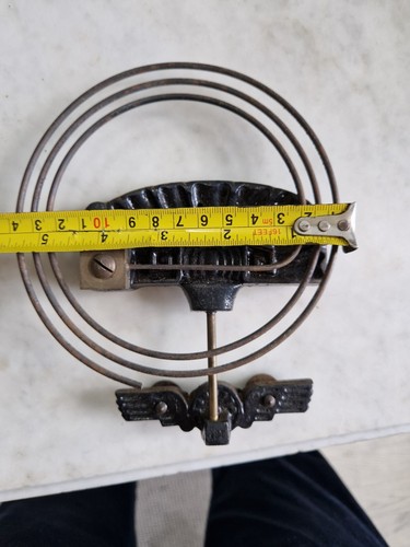 Antique clock gong - antique,
