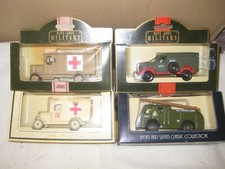 LLEDO X4 joblot  chevy&morris ambulances,dodge4x4,dennis fire engine