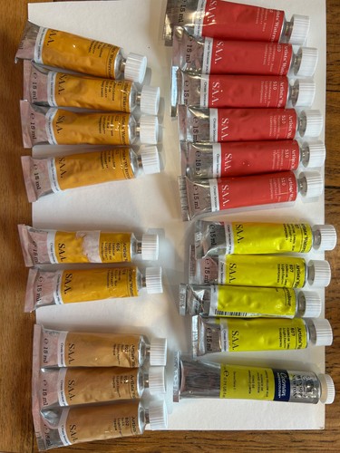 Saa watercolour 15ml tubes - saa,