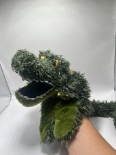 Dowman Soft Touch Mildred Crocodile Hand Puppet Plush 12” Soft Toy