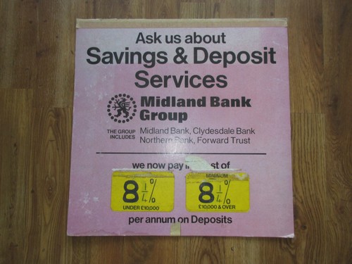 Vintage midland bank - midland,